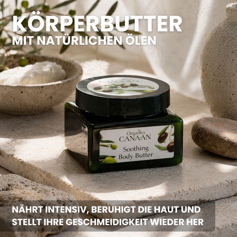 Canaan - Nährende Körperbutter mit Olivenöl
