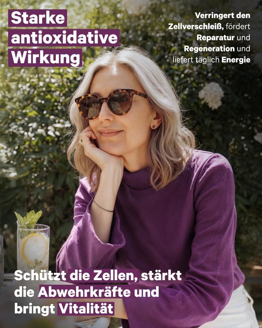 NUTRIBRAIN  Trans-Resveratrol, NAD⁺, Coenzym Q10 Kapsel