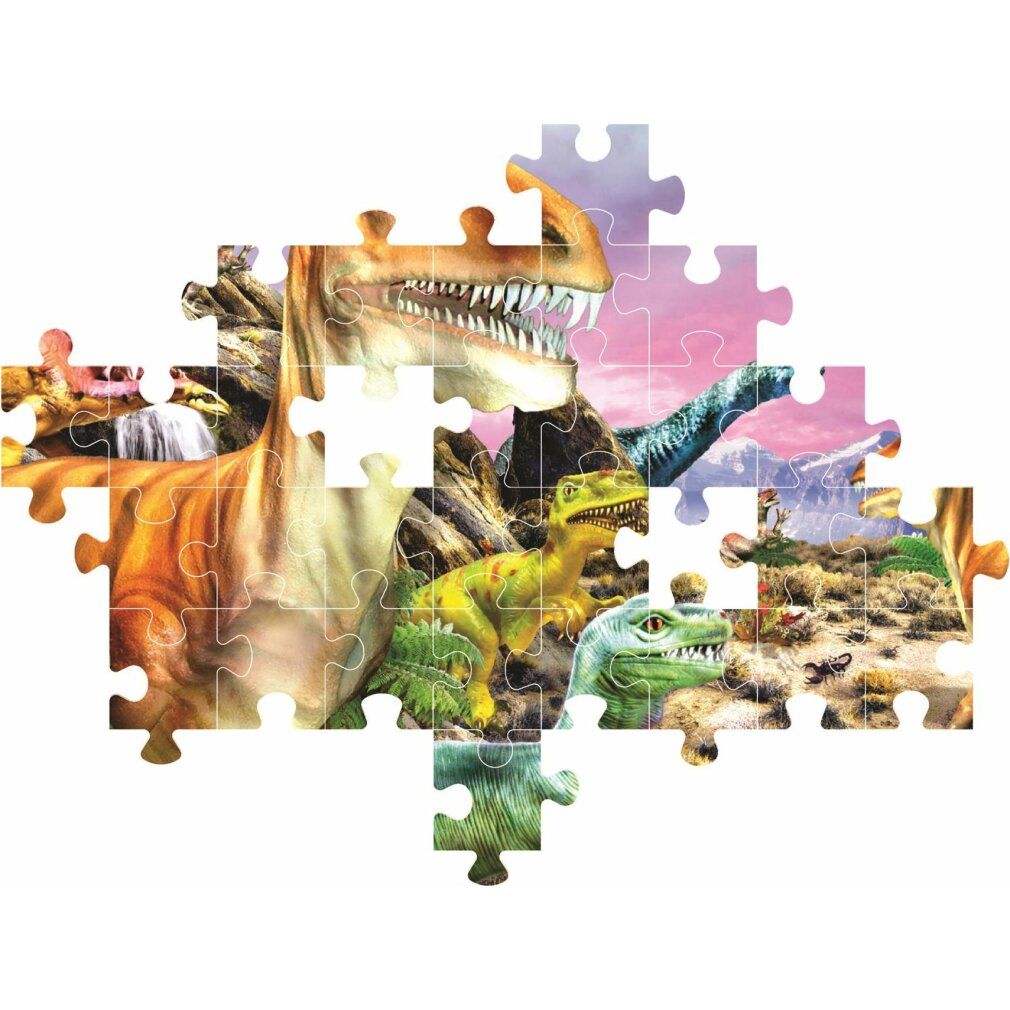 clementoni Erde Dinosaurier Puzzle 104 Teile