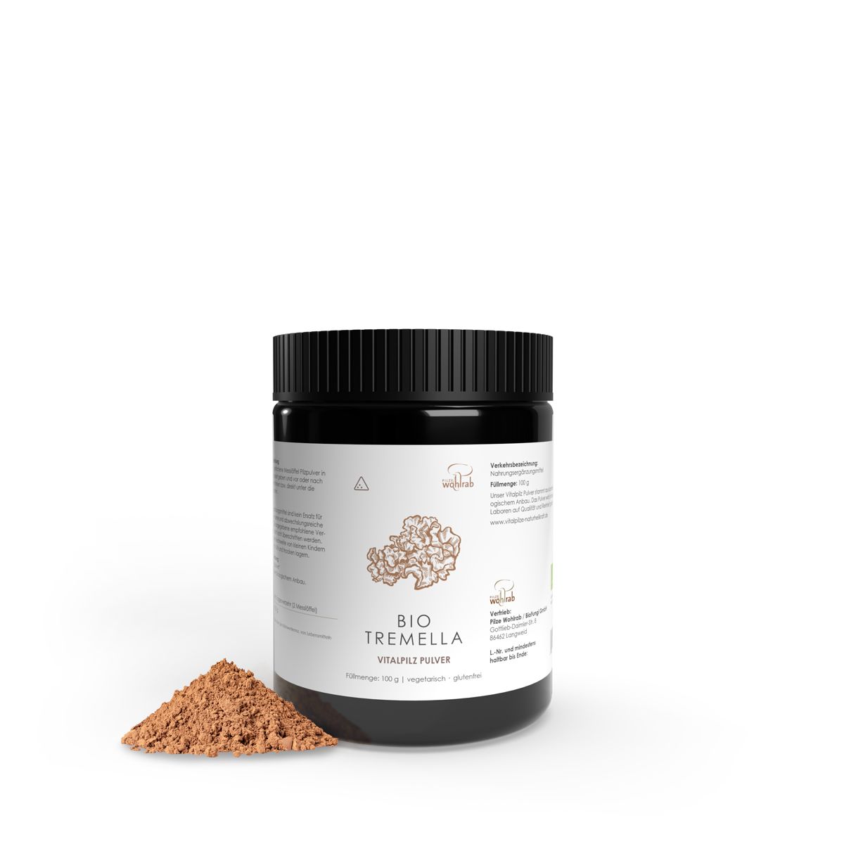 Pilze Wohlrab - Tremella BIO Pulver