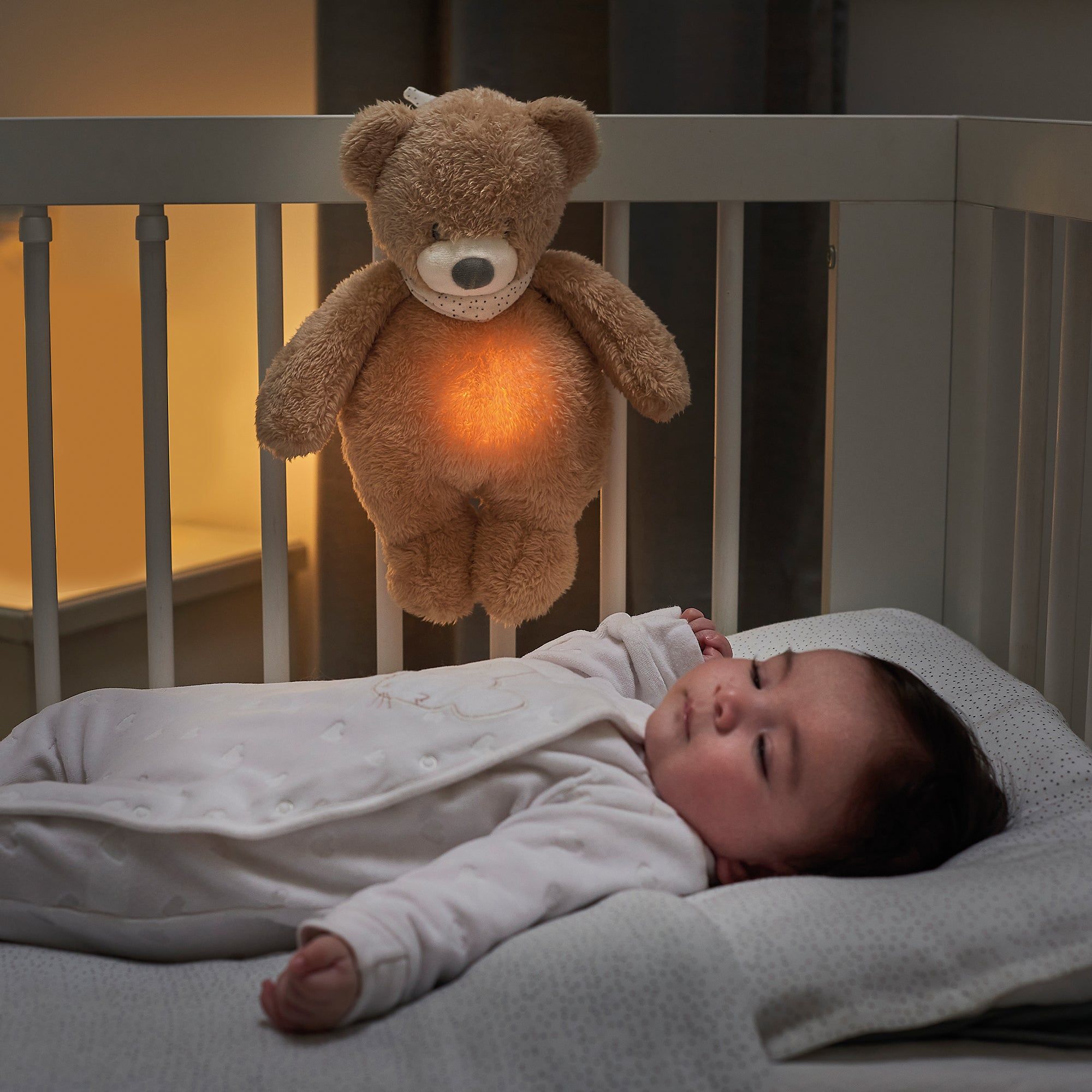 Nattou Sleepy Bär Kuscheltier Nachtlicht