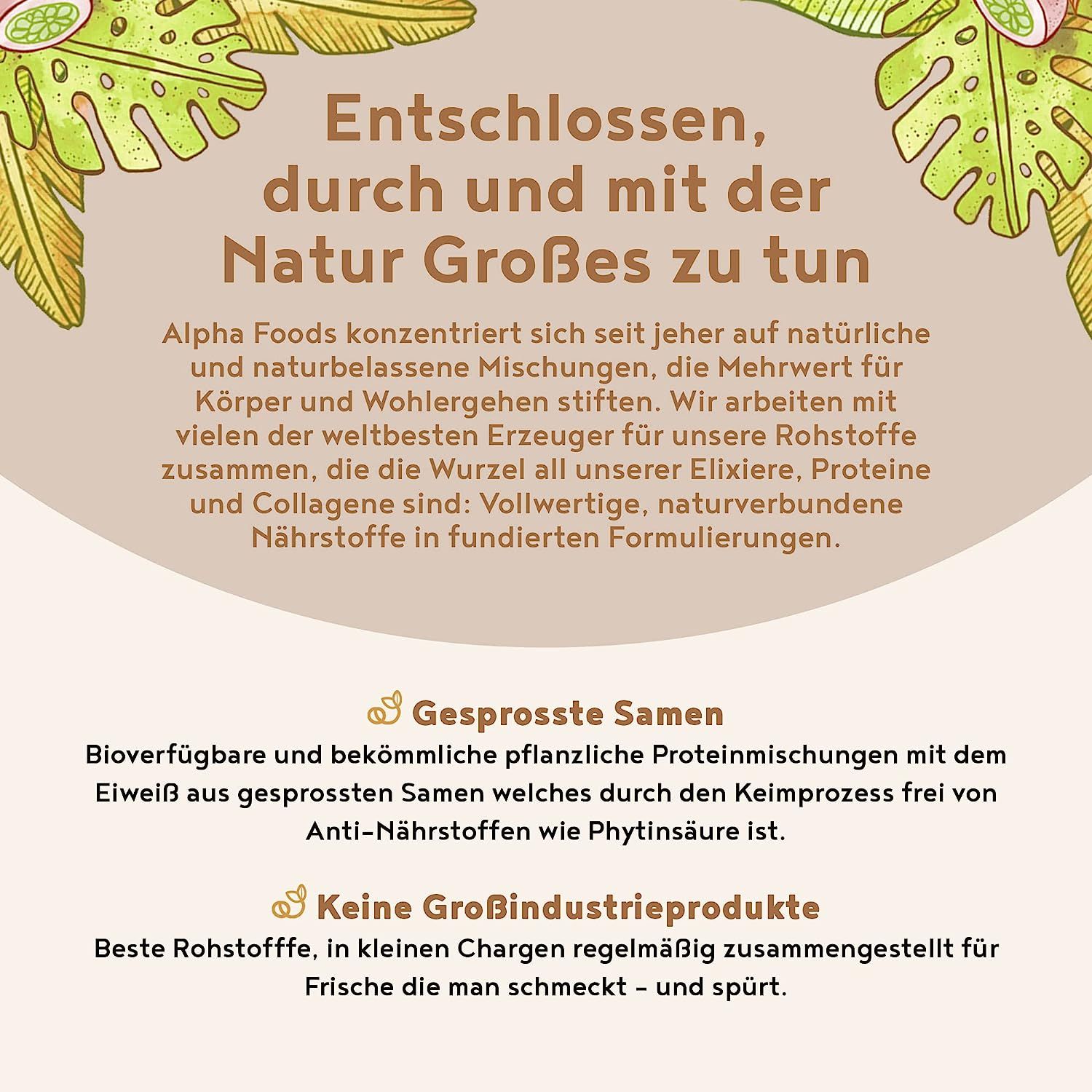 Vegan Protein - SCHOKOLADE - Veganes Proteinpulver