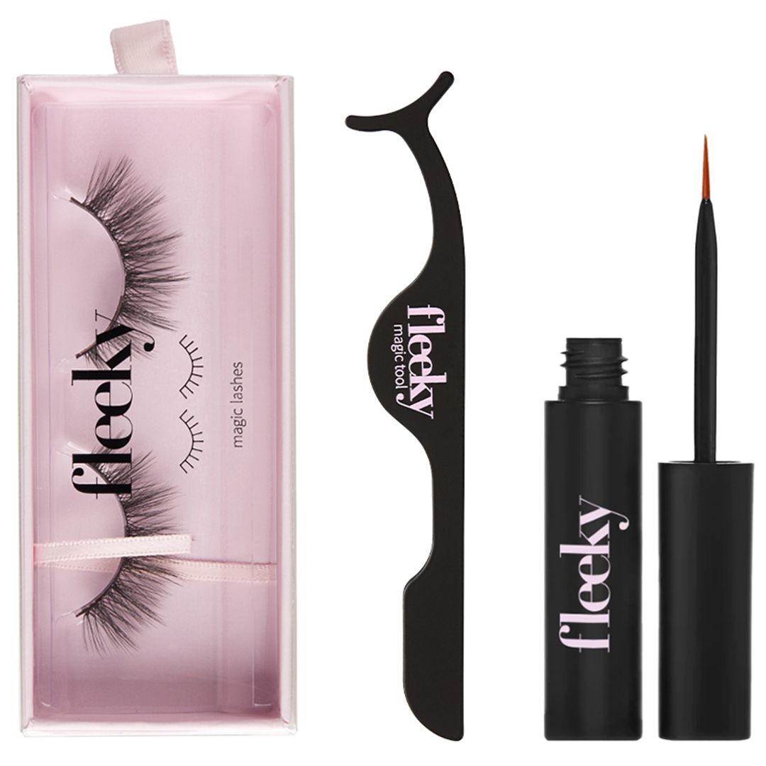 fleeky Magic Lashes Kit Babe - Kunstwimpern mit Kleber & Applikator