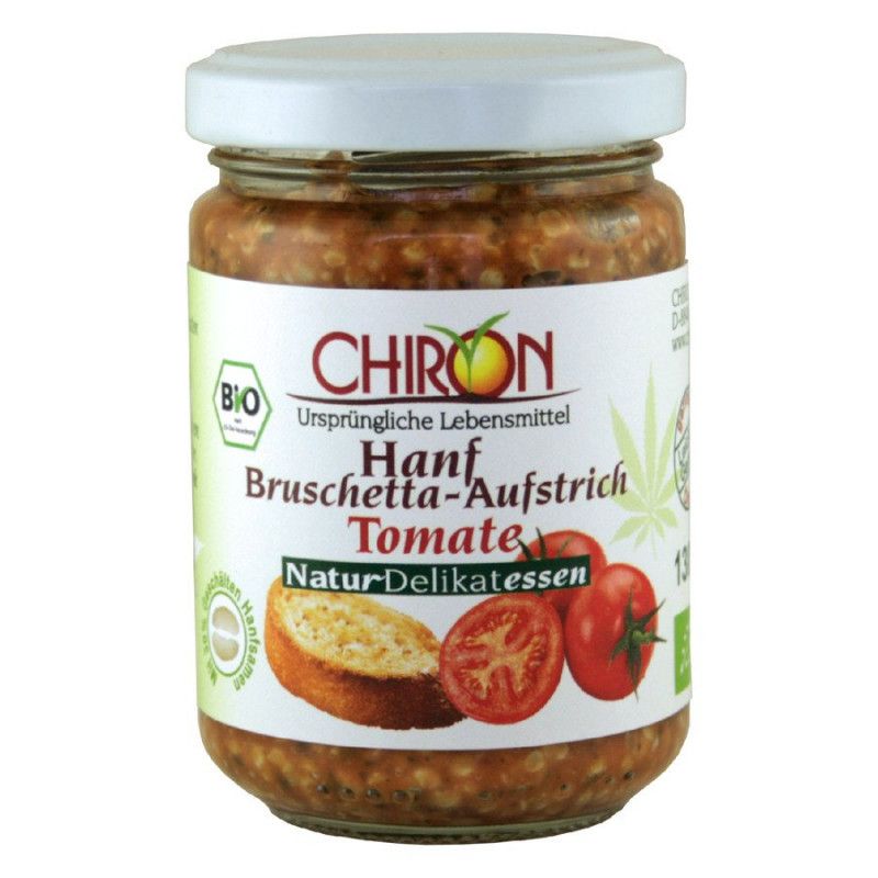 Chiron - Hanf-Bruschetta Tomate