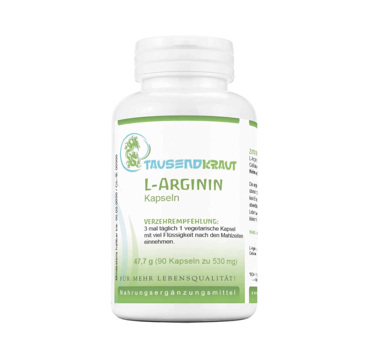 Tausendkraut L-Arginin Kapseln 0,048 kg