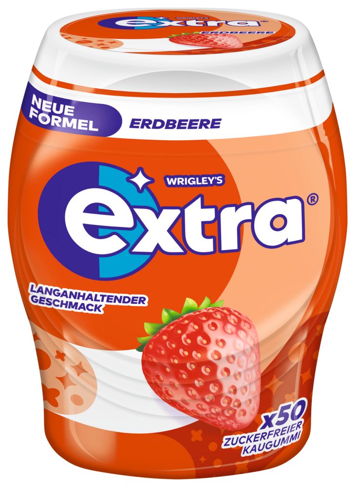 Extra Kaugummi Erdbeere 50 Dragees 1 Dose 1x50 St