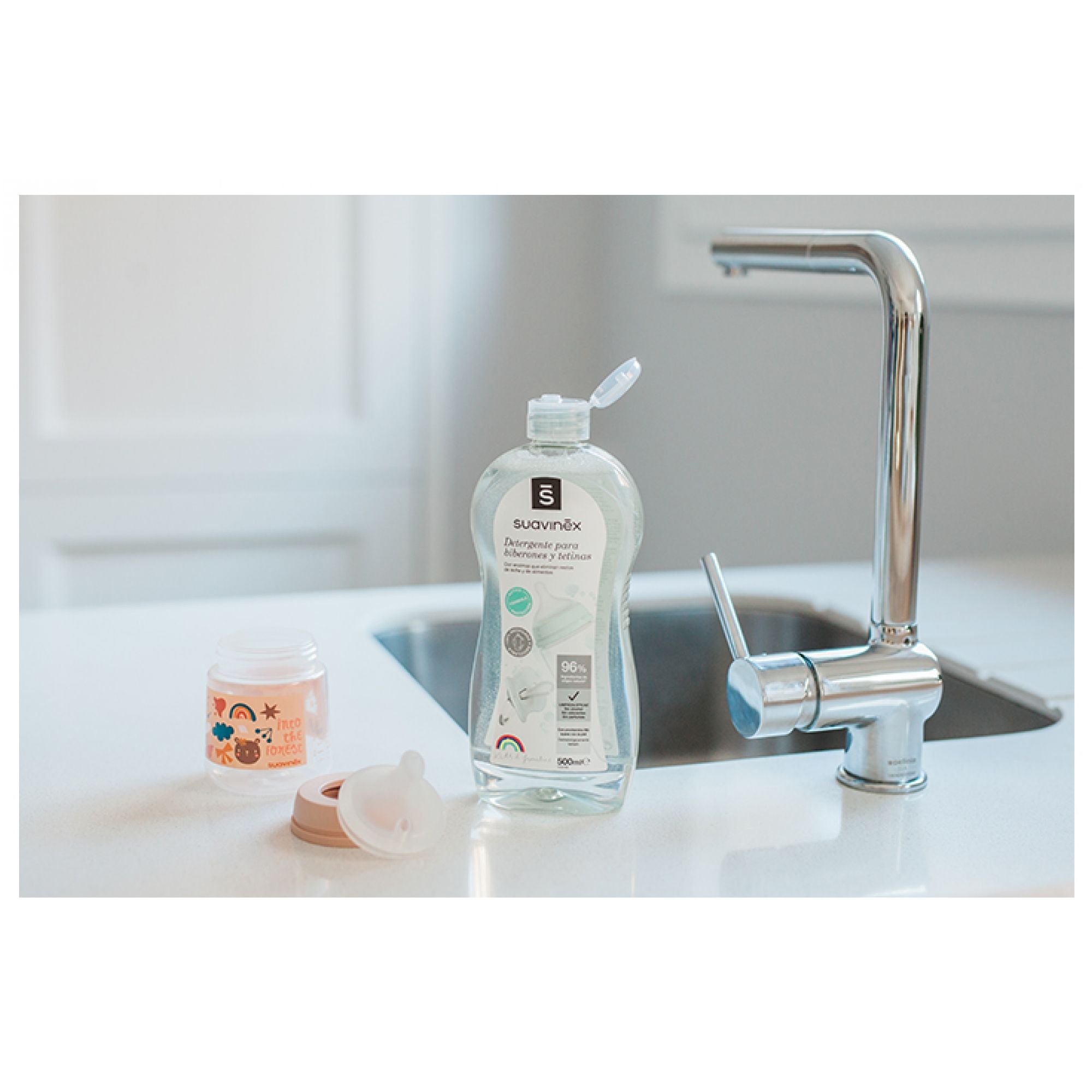 Suavinex Spezial-Flaschenreinigungsflüssigkeit
