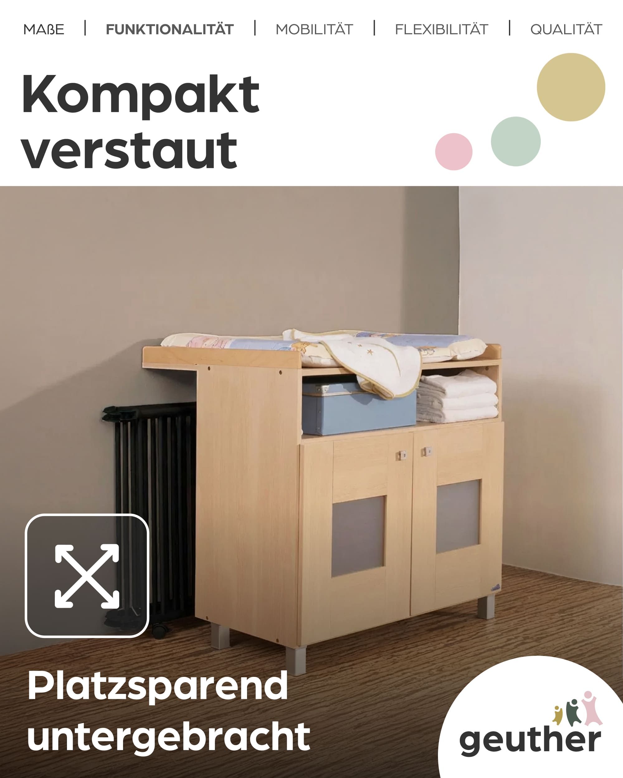 GEUTHER Laufgitter Lucilee in Schwarz 90x97 cm