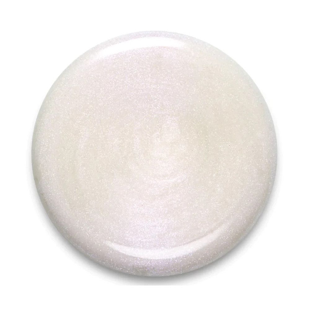 Nagellack, weiß, Moon Shine. Runde Form, glänzend.
