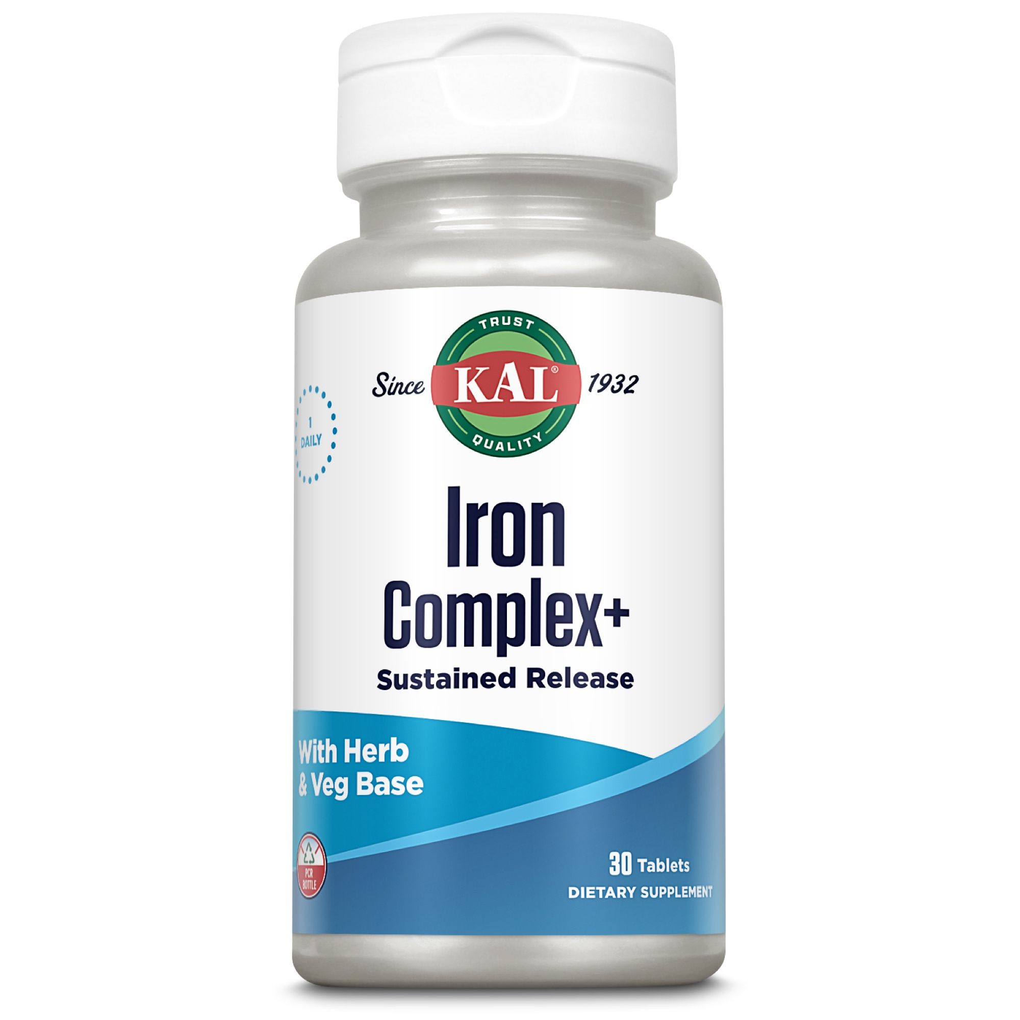 KAL EisenComplex+ verz. Abgabe 25 mg 30 St Tabletten