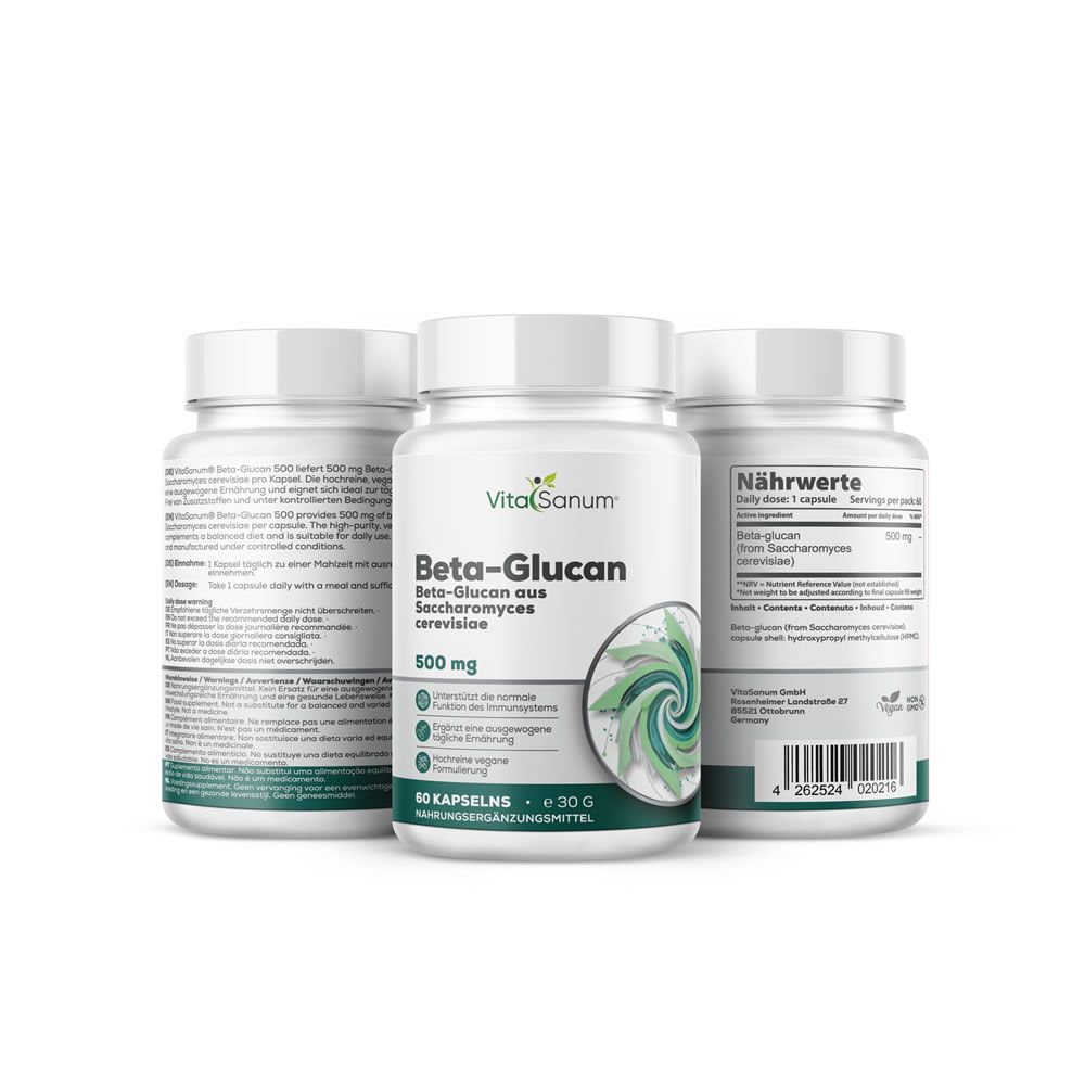 VitaSanum® - Beta-Glucan 500