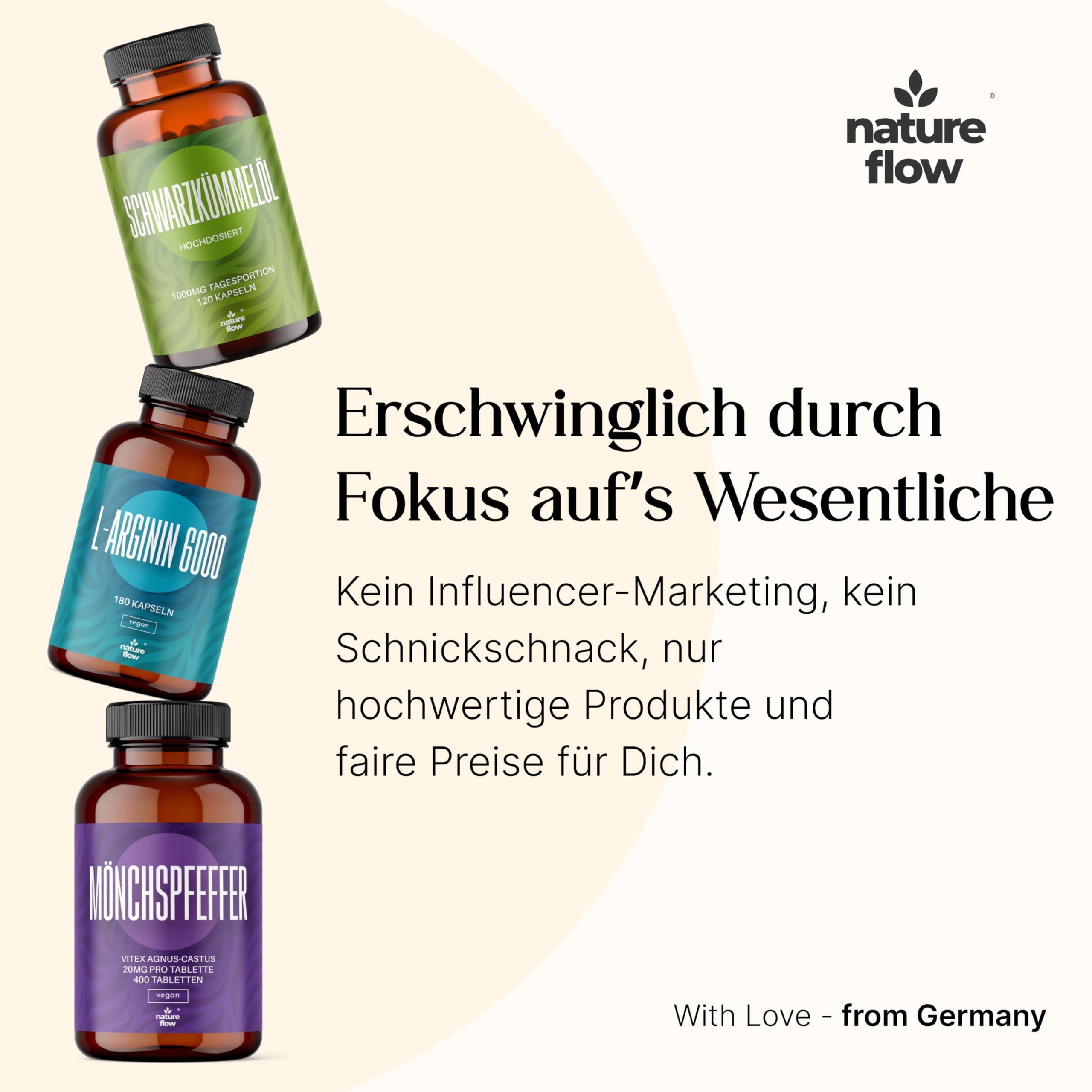 Nature Flow Schwarzkümmelöl Kapseln