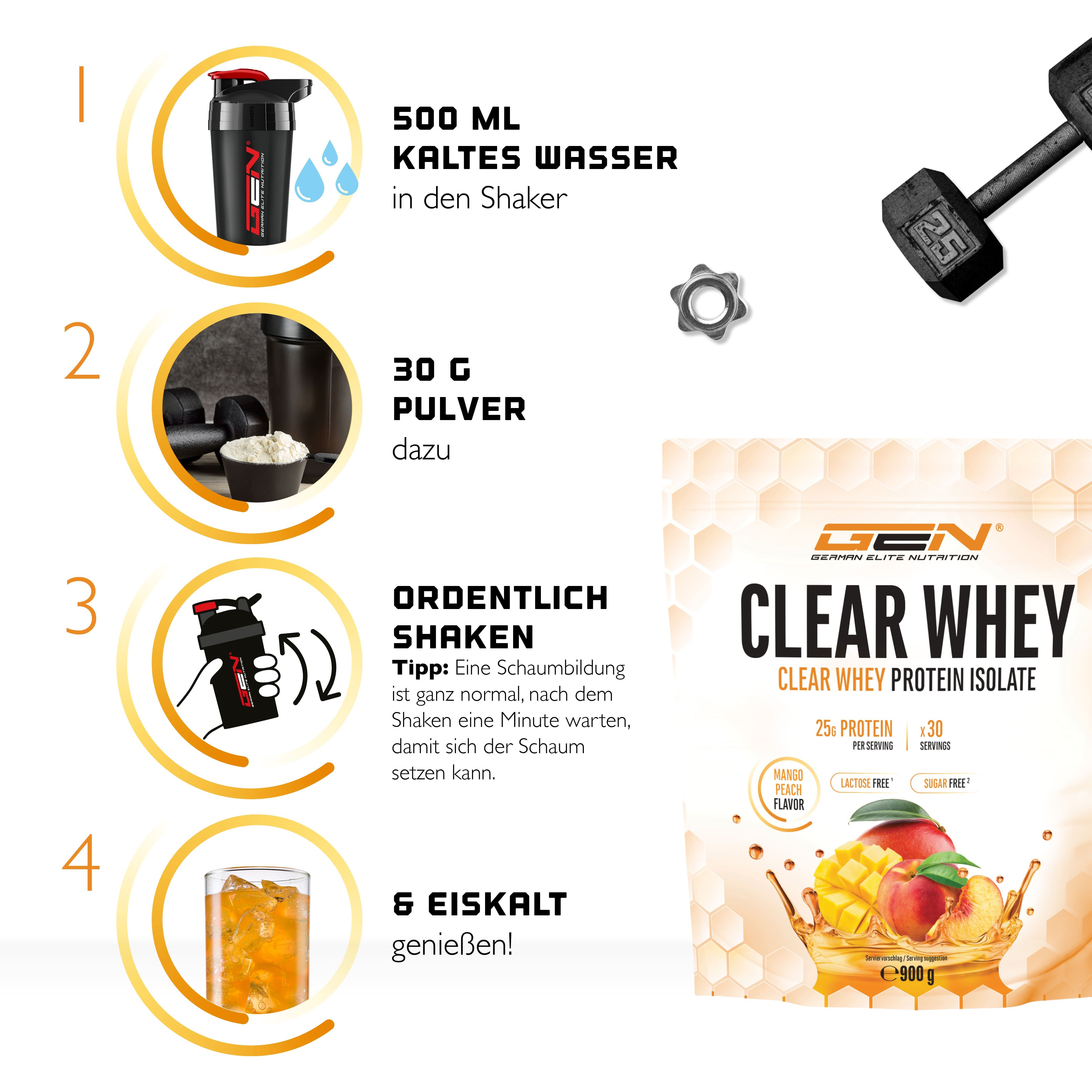 GEN Clear Whey Protein Isolat