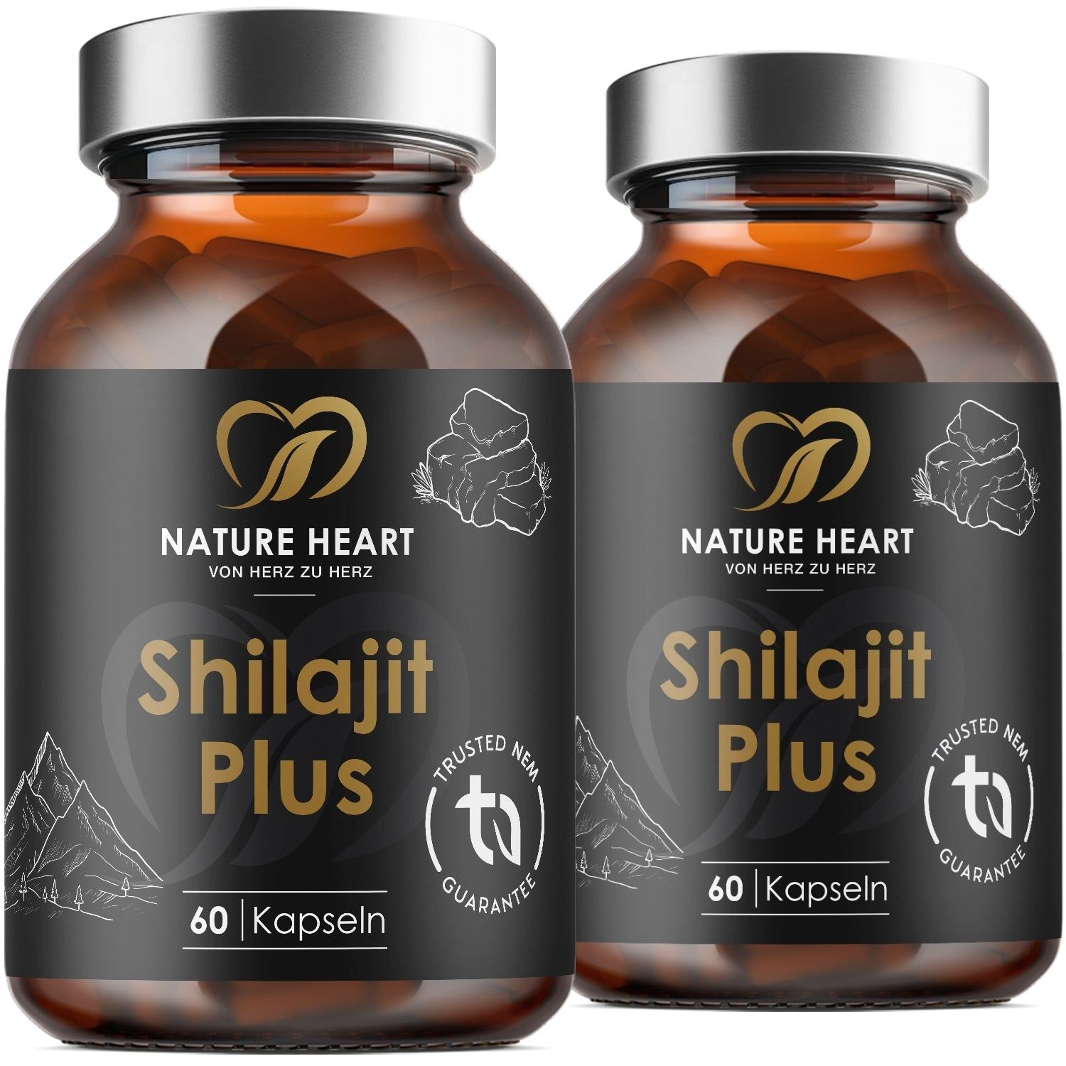 Nature Heart Shilajit 2x60 St Kapseln