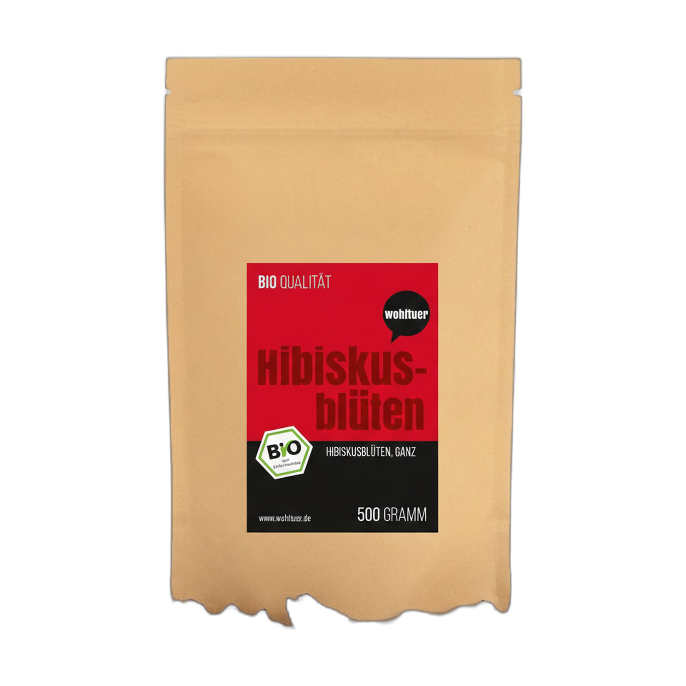 Wohltuer Bio Hibiskusblüten 500 g