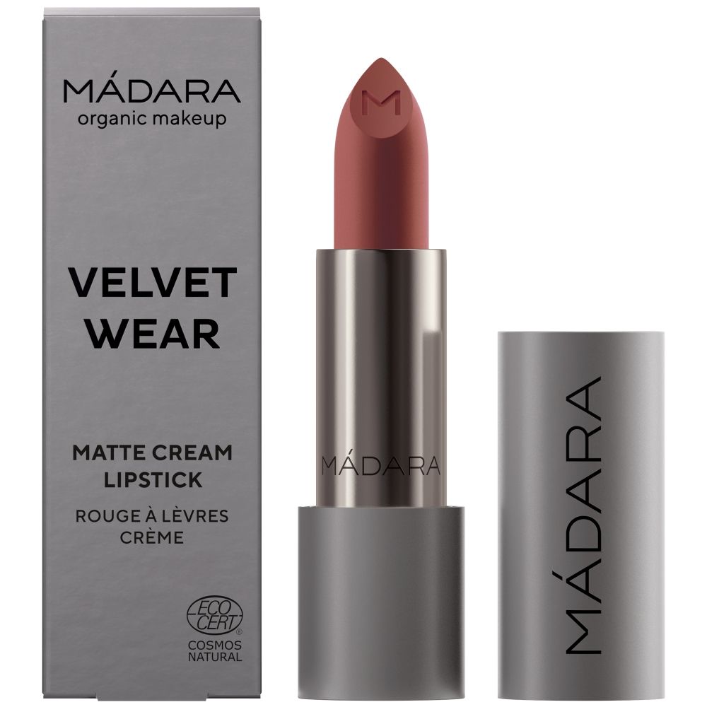 Madara Velvet Wear Creme Lippenstift matt Warm Nude 3,8g
