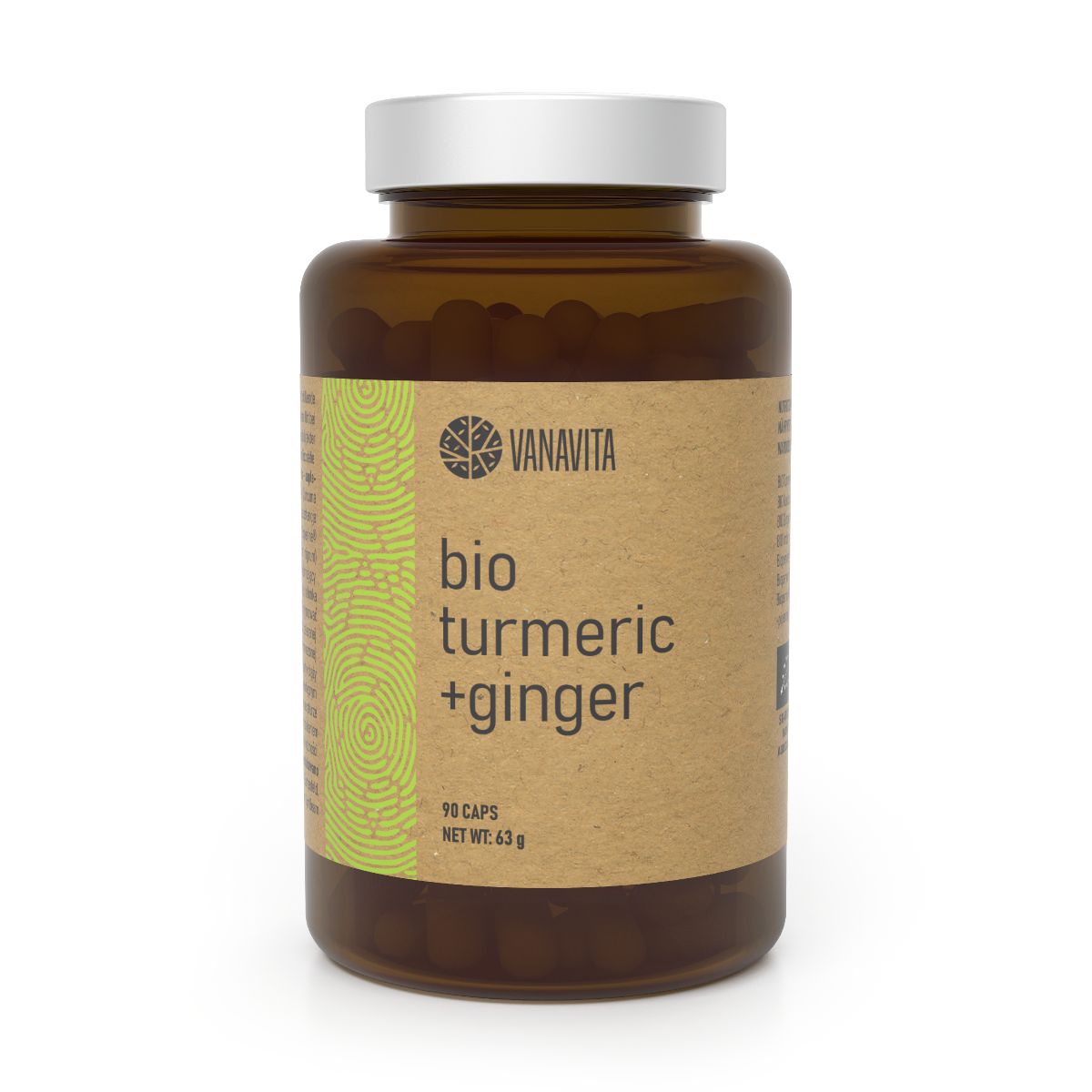 Curcuma + Zenzero BIO miscela vegetale con BioPerine® capsule