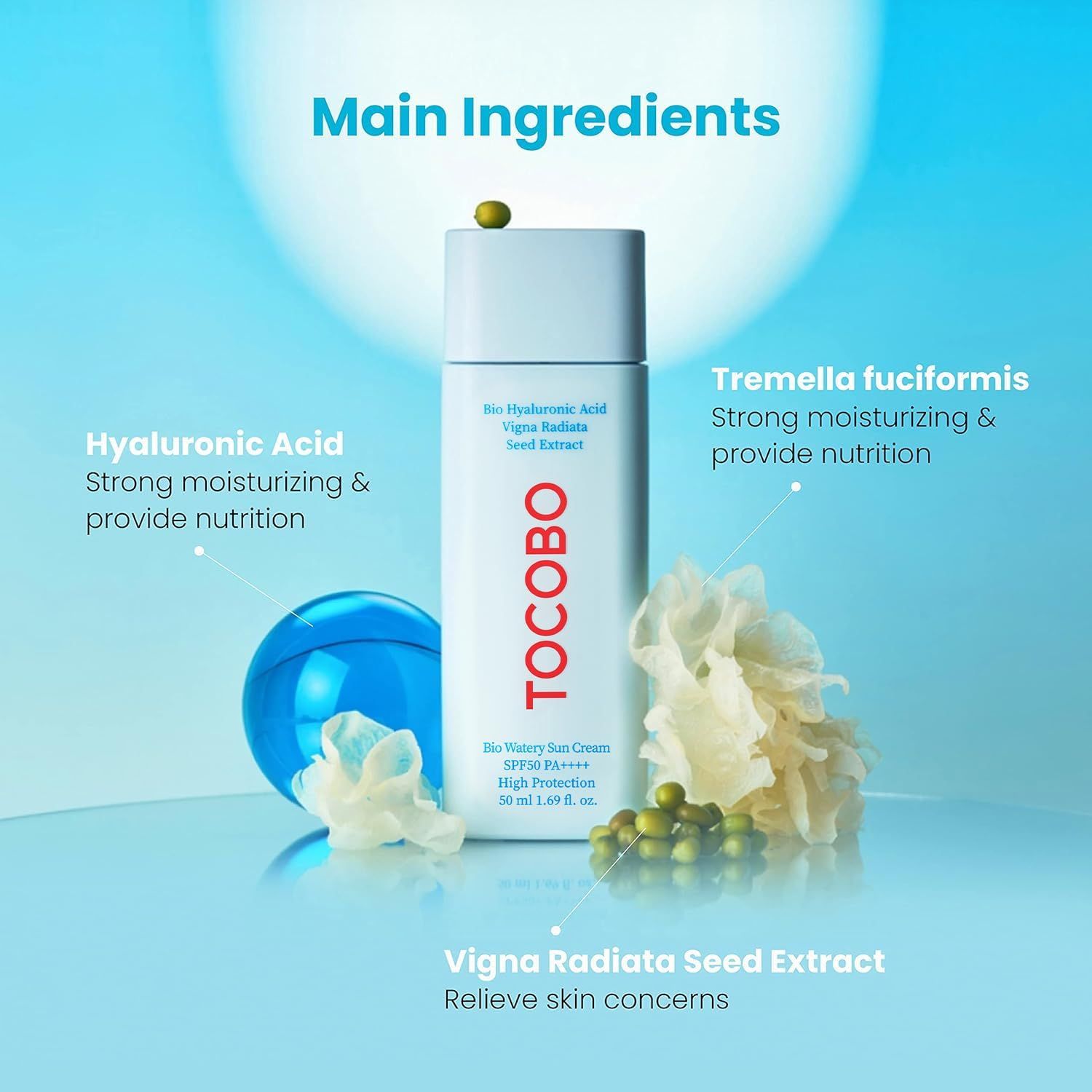 TOCOBO Bio Watery Sun Cream SPF50+ PA++++-