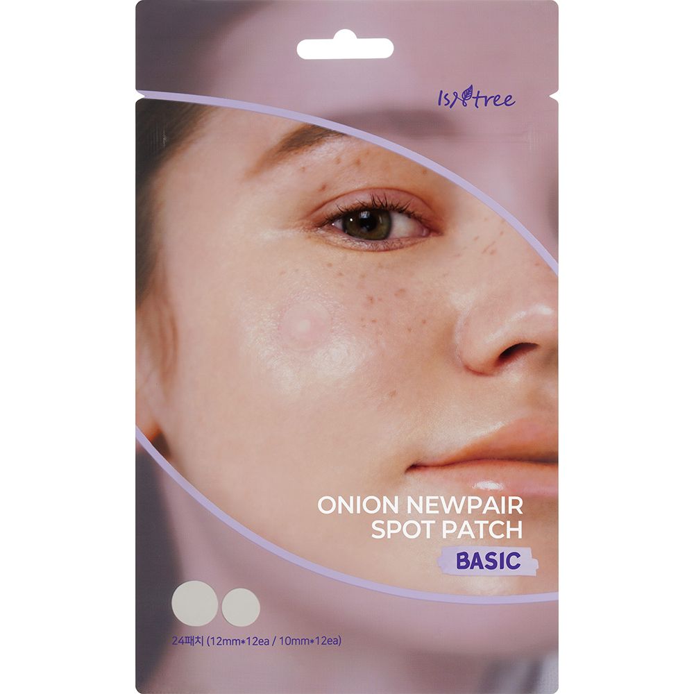 ISNTREE ONION NEWPAIR SPOT PATCH (10mmx12ea/12mmx12ea)