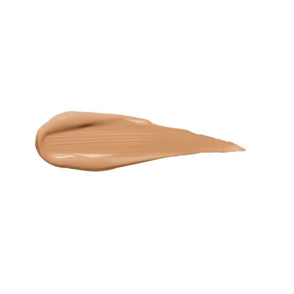 Ausgestrichene Concealer-Probe. Farbton: 30-Medium. Helle, beige Farbe. Textur sichtbar.