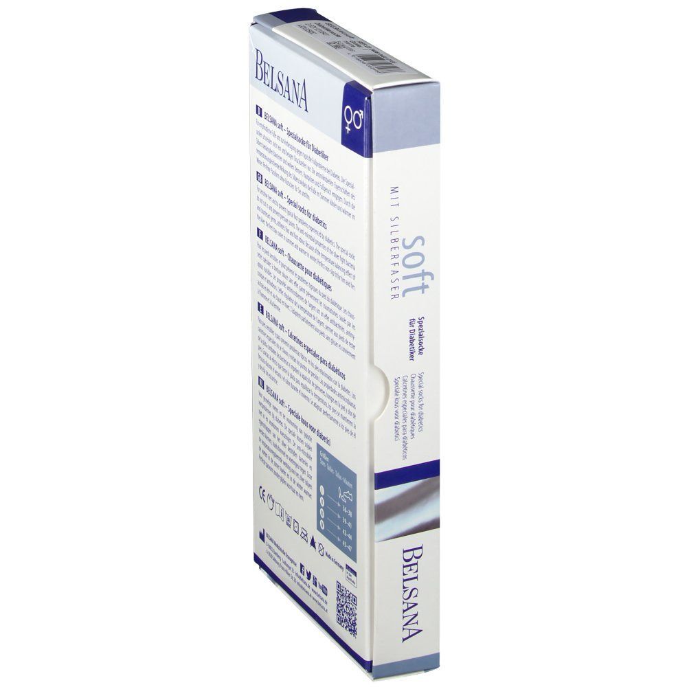 BELSANA soft Spezialsocke Gr. 36-38 Farbe marine