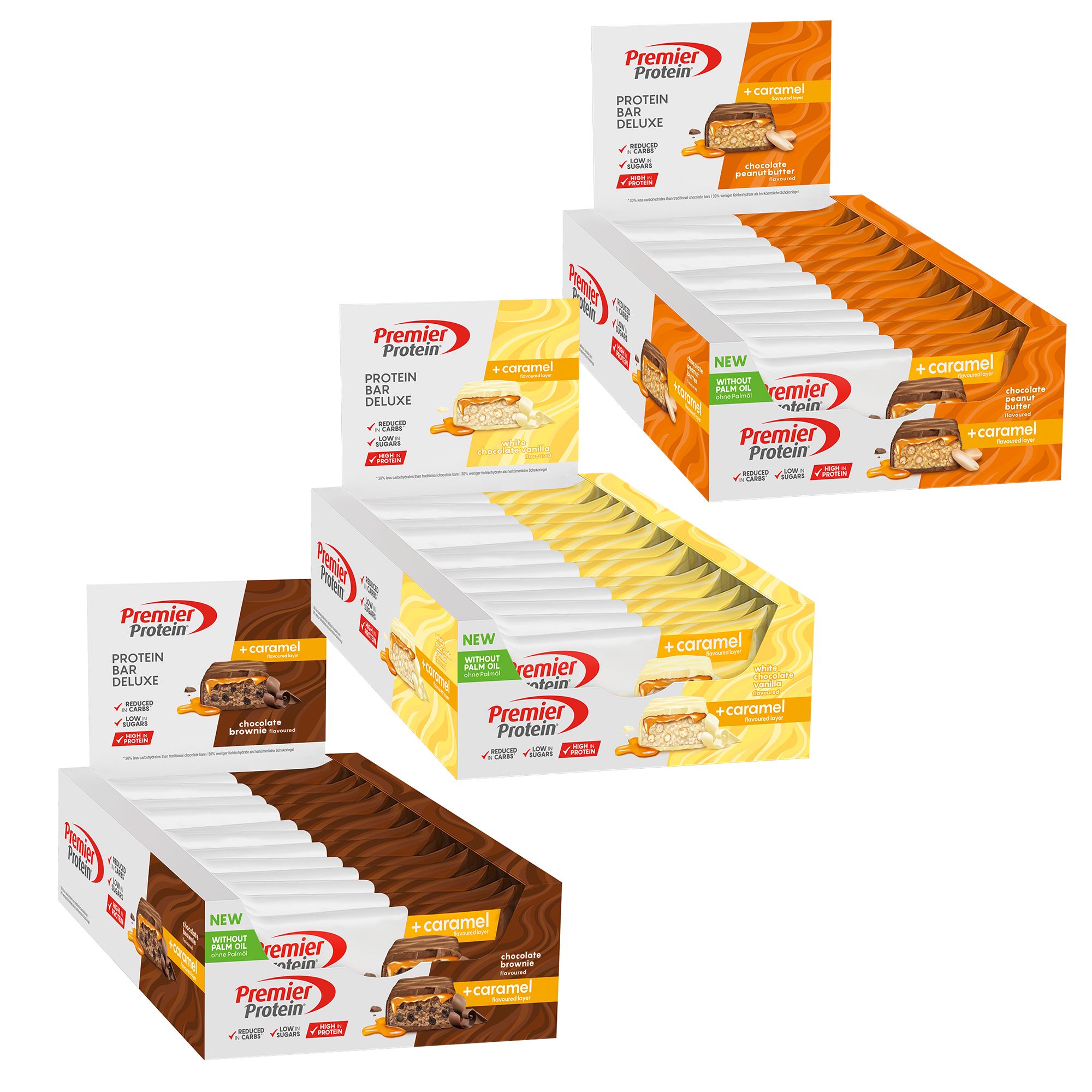 Premierprotein Deluxe Chocolate 36x50 g Riegel