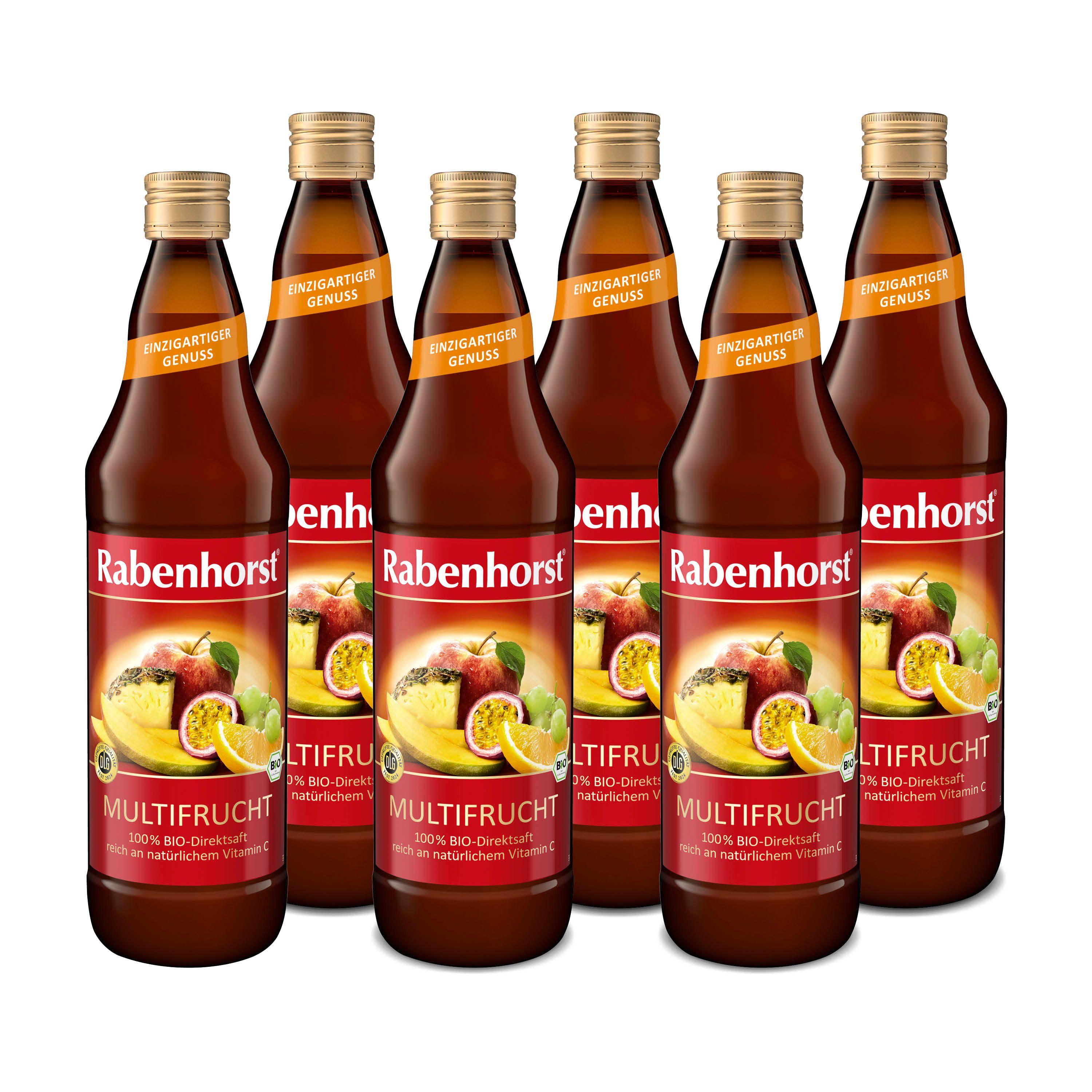 Rabenhorst Multifrucht BIO 6x700 Ml - Shop Apotheke