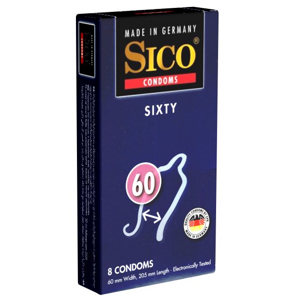 Sico Size *Sixty* Kondome nach Maß, Größe XXXL (60mm)