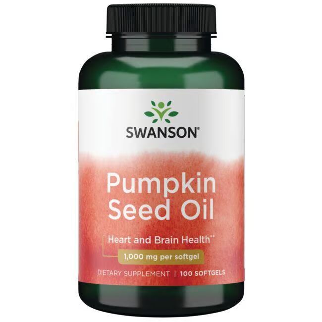 Swanson Kürbiskernöl 1000 mg 100 Pc