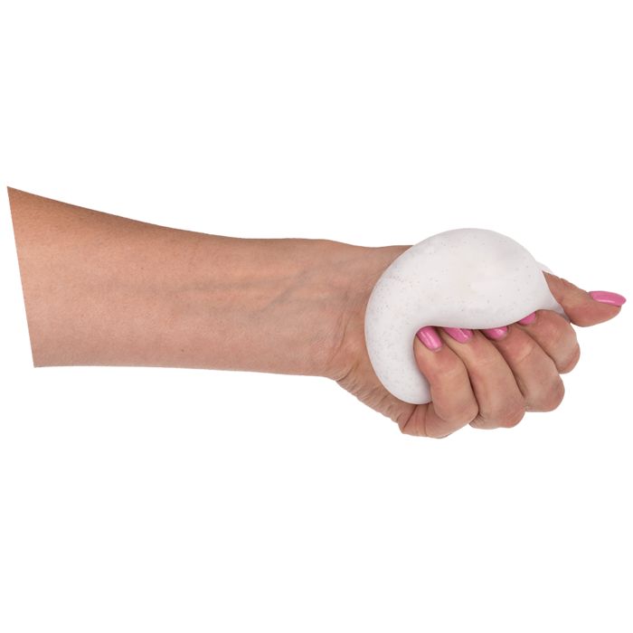 Out of the Blue Squeeze Antistress-Ball, Schneeball