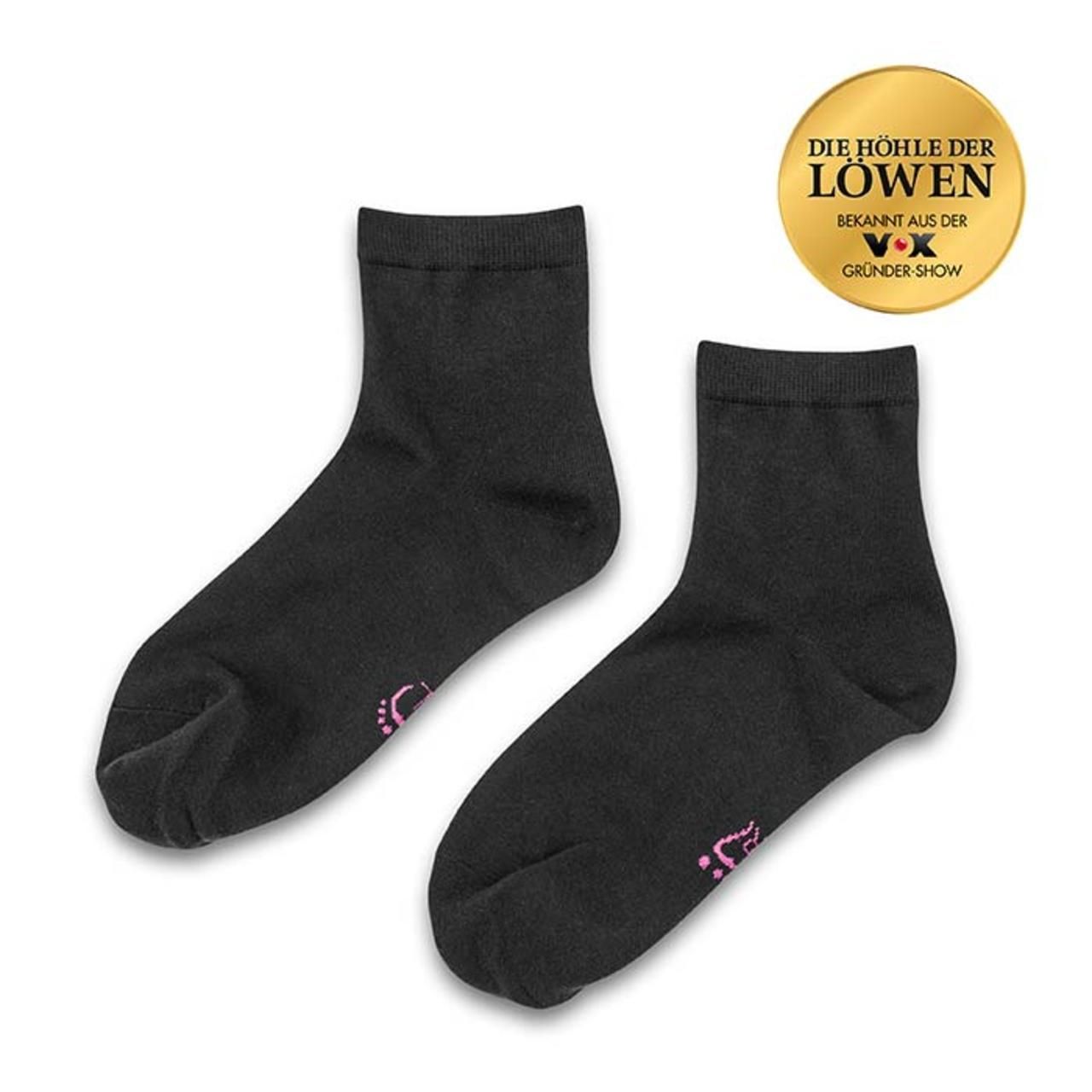 GoBunion, GoBunion Socken mit Zehenspreizer 35-38 schwarz