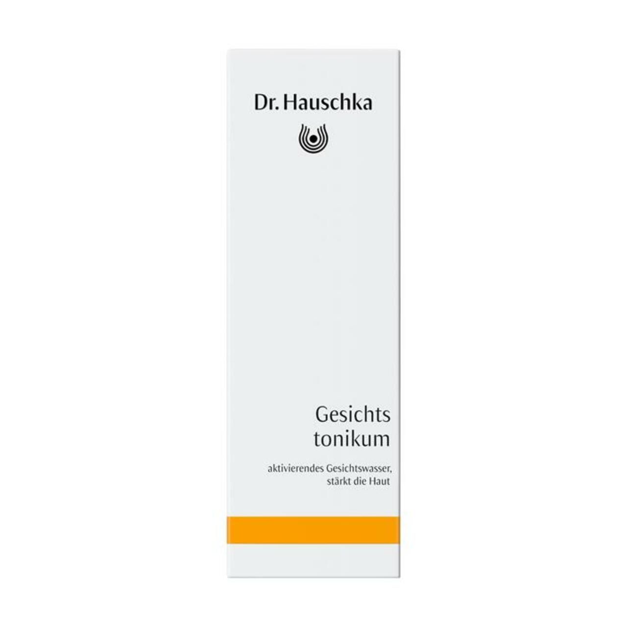 Verpackung. Beschriftung: Dr. Hauschka, Gesichtstonikum, Facial Toner.