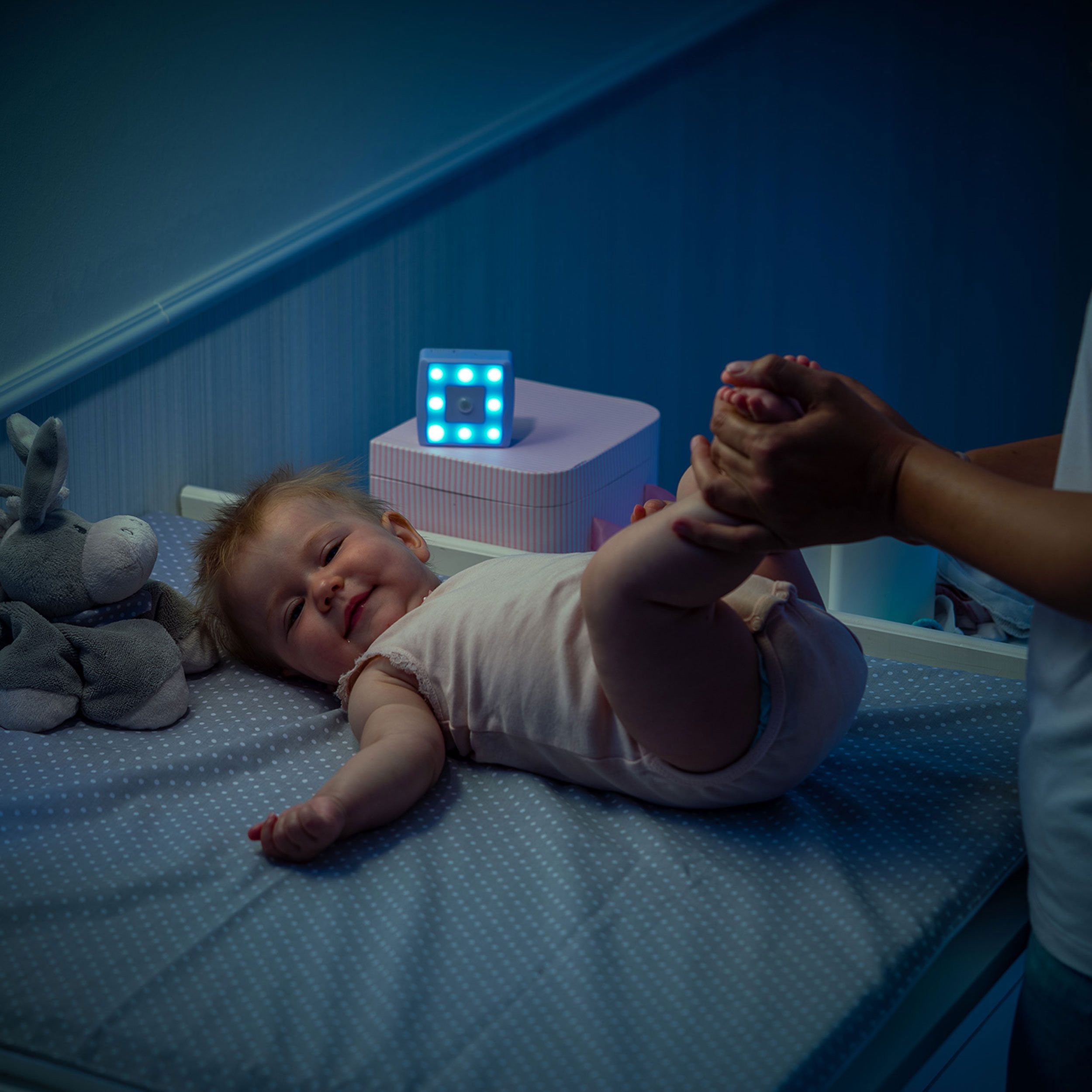 reer NightGuide Wickel-Licht, mit Bewegungssensor, Dämmerungssensor
