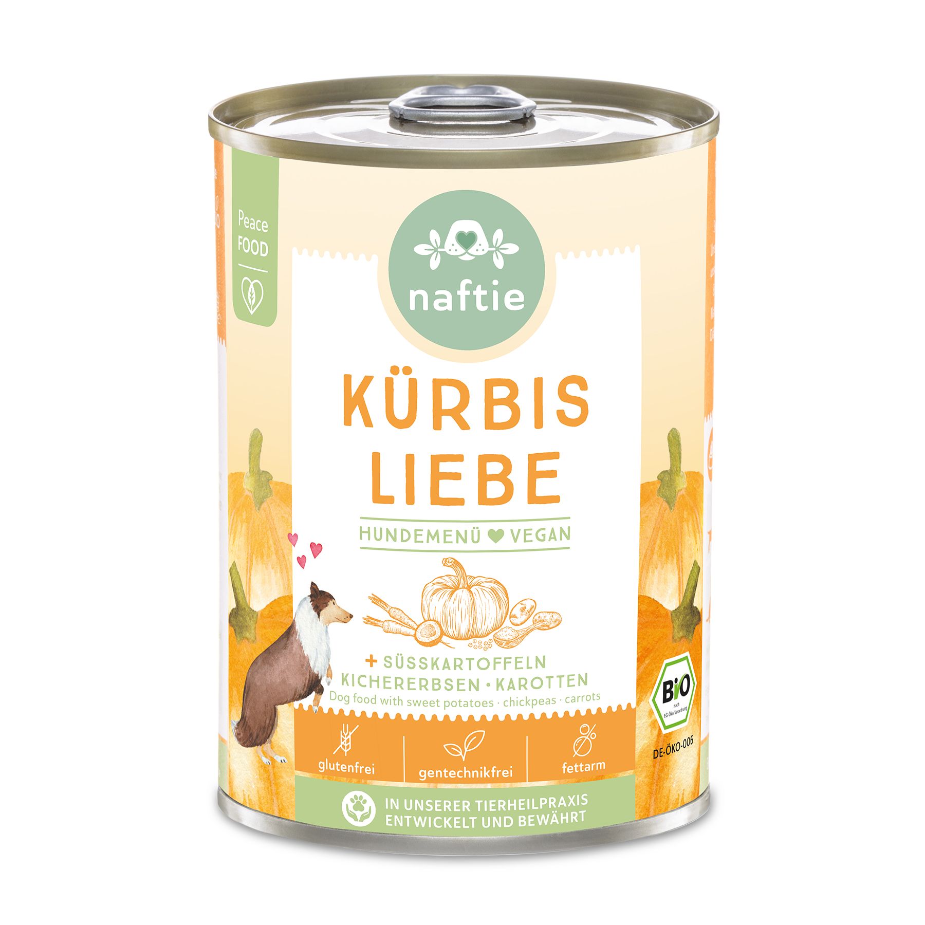 naftie Bio Kürbis Liebe 12x400 g Dose