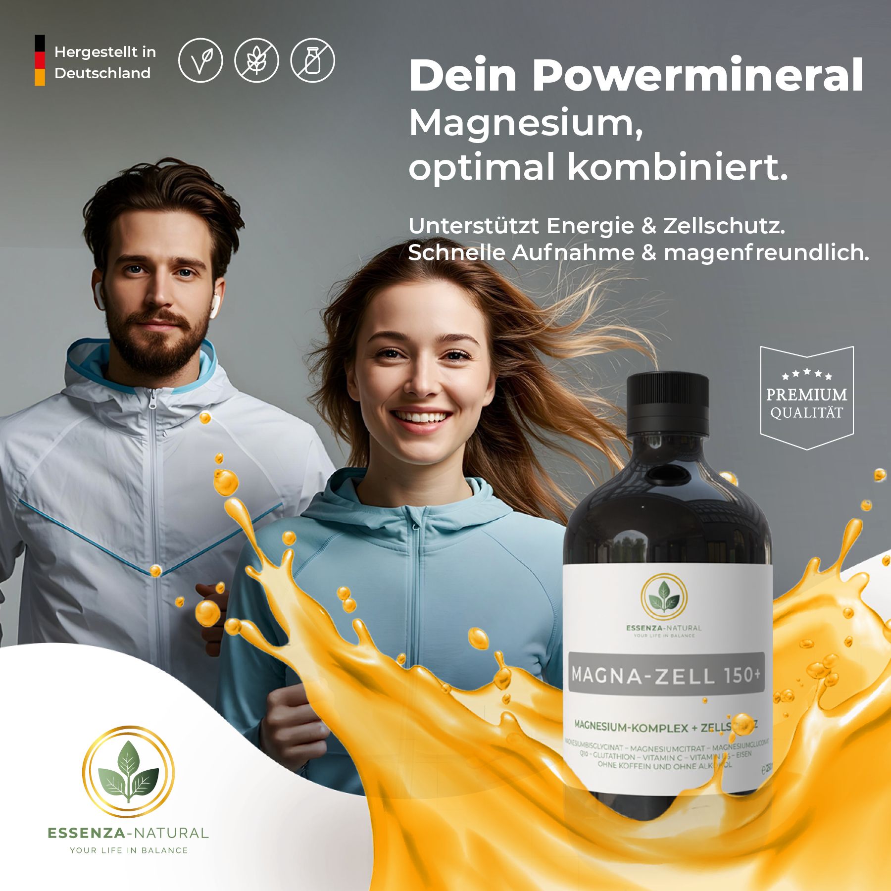 ESSENZA-NATURAL MAGNA-ZELL 150+ mit ZELLSCHUTZ