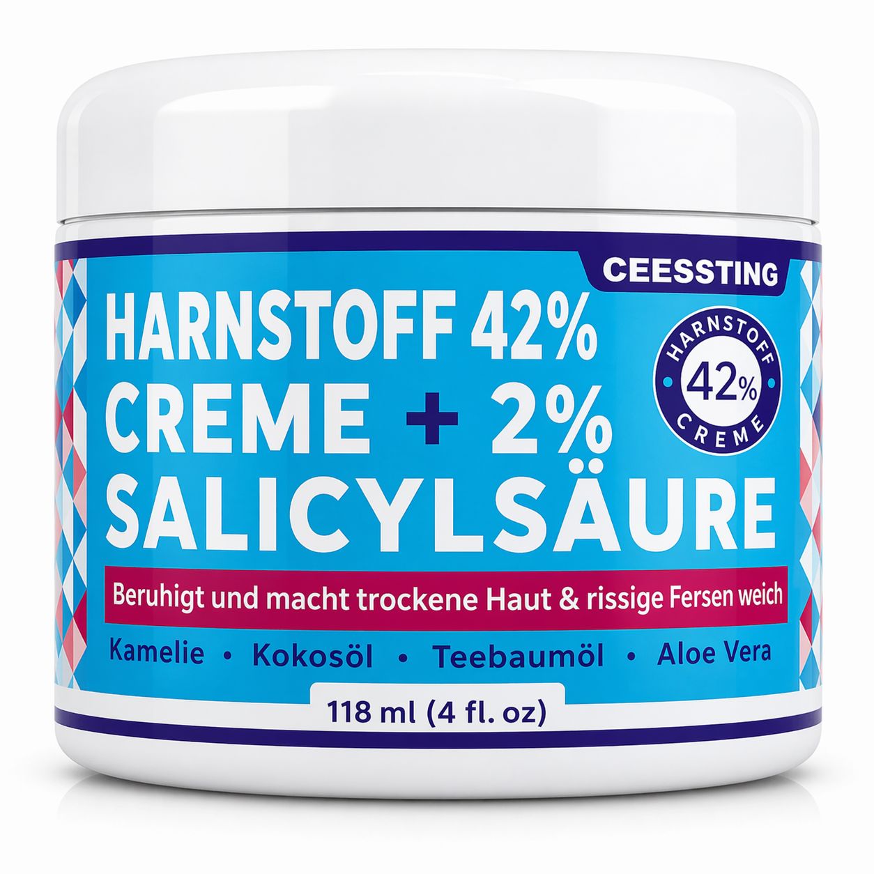 ENVISHA Urea Creme 42 Prozent für Füße