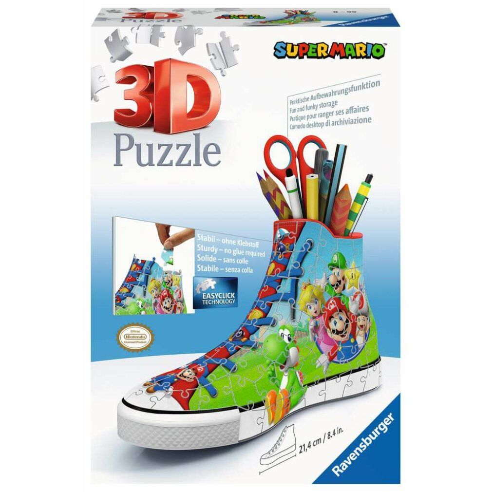 Super Mario - Puzzle 3D 108 pezzi