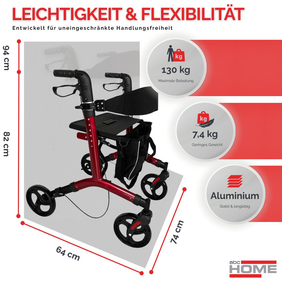 abc HOME | Leichtgewicht Rollator