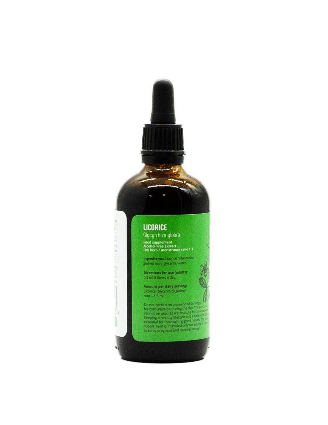 Lymeherbs Süßholz alkoholfreier Extrakt 1:1