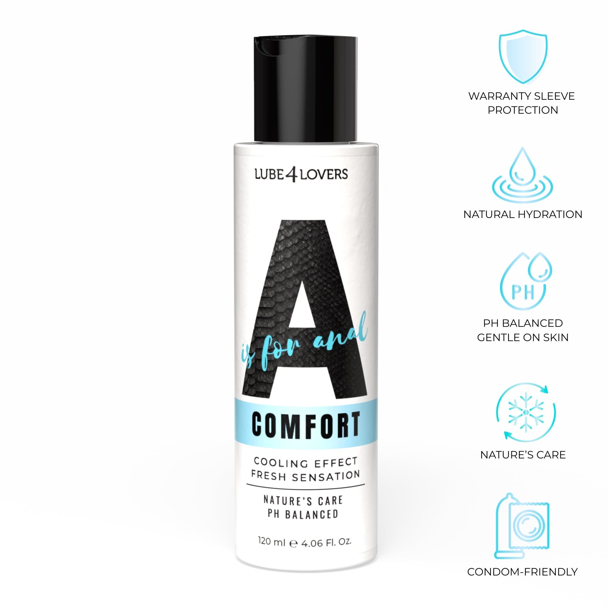 Lubrificante Anale A is for Comfort 120 ml