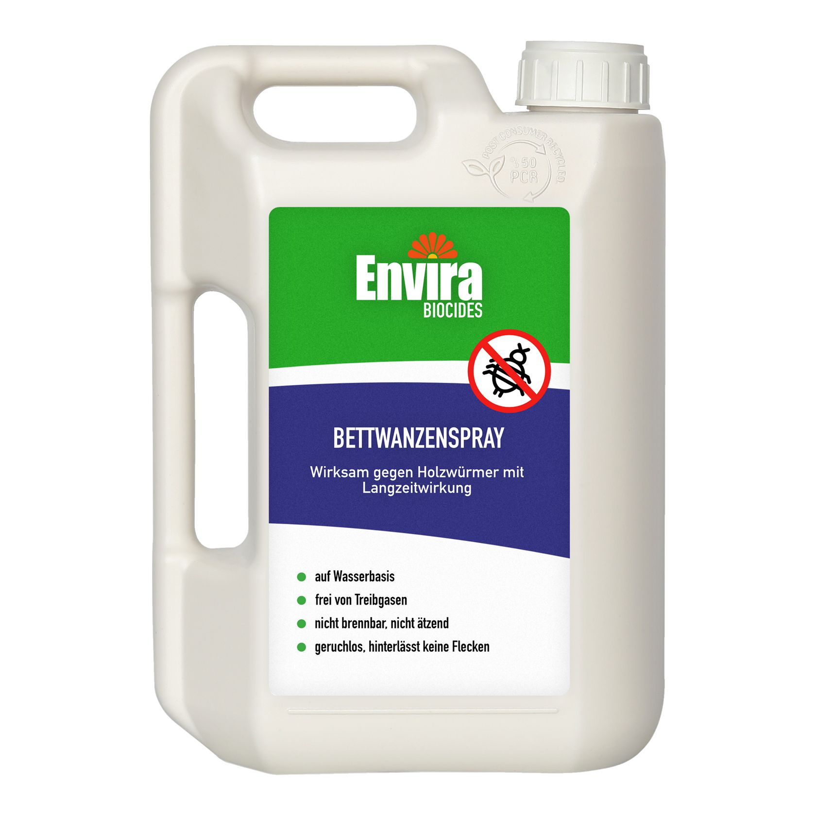 Envira Bettwanzen Abwehrspray im Vorteilspack mit Drucksprüher
