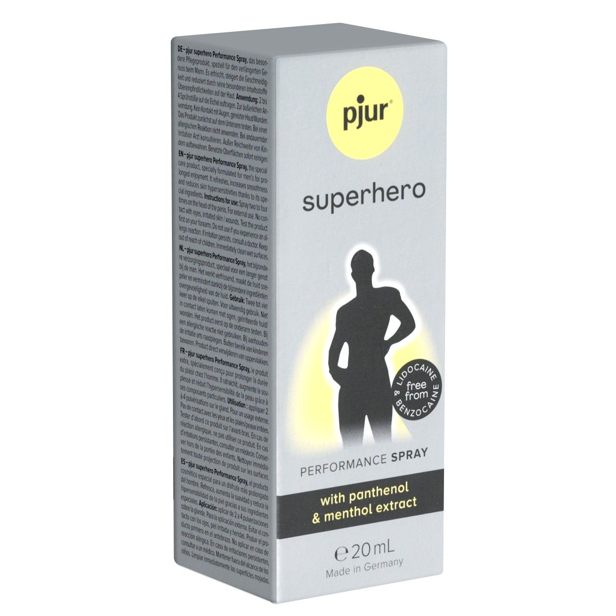 pjur® SUPERHERO *Performance Spray* for men