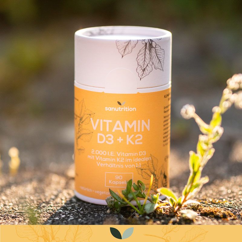 Sanutrition® - Vitamin D3 + K2