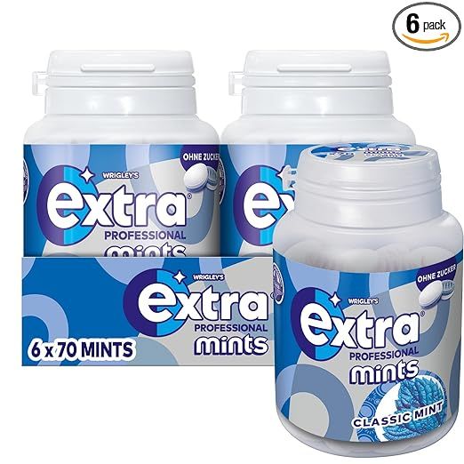 Extra Professional Classic Mint 6x70 St Lutschpastillen