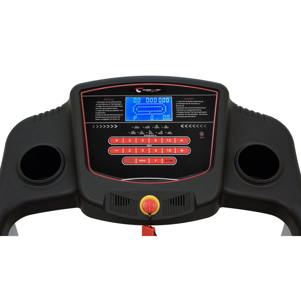 CHRISTOPEIT SPORT Laufband TM 400 black Edition