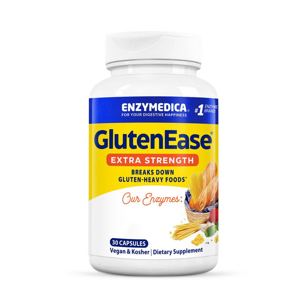 Enzymedica, GlutenEase, Extra Strength, Kapseln
