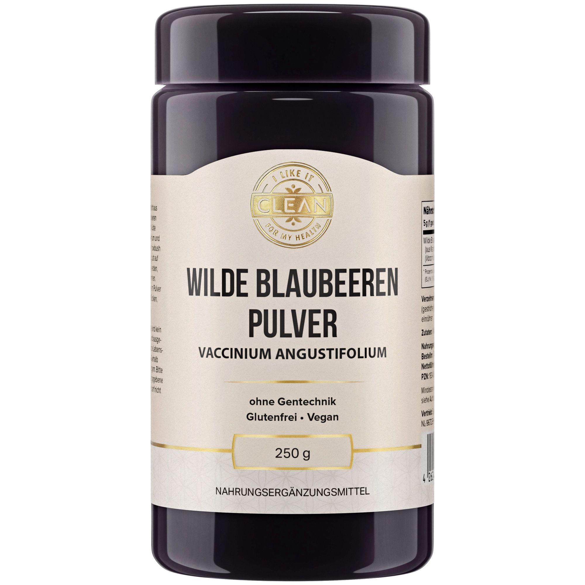 i-like-it-clean Wilde Blaubeere Pulver aus Kanada