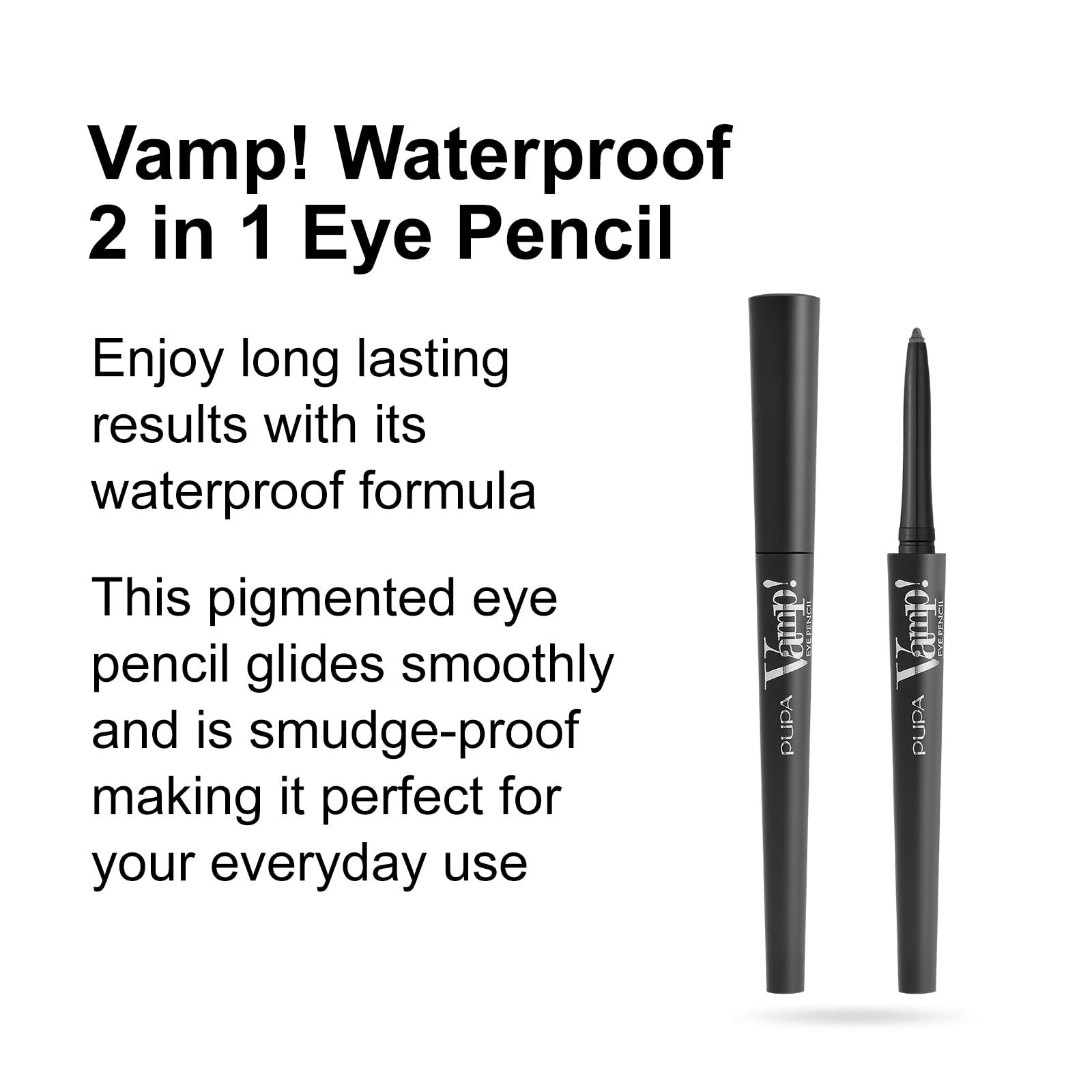 Pupa Milano Vamp Waterproof Eyeliner-Stift 035 G Rockstar Grey