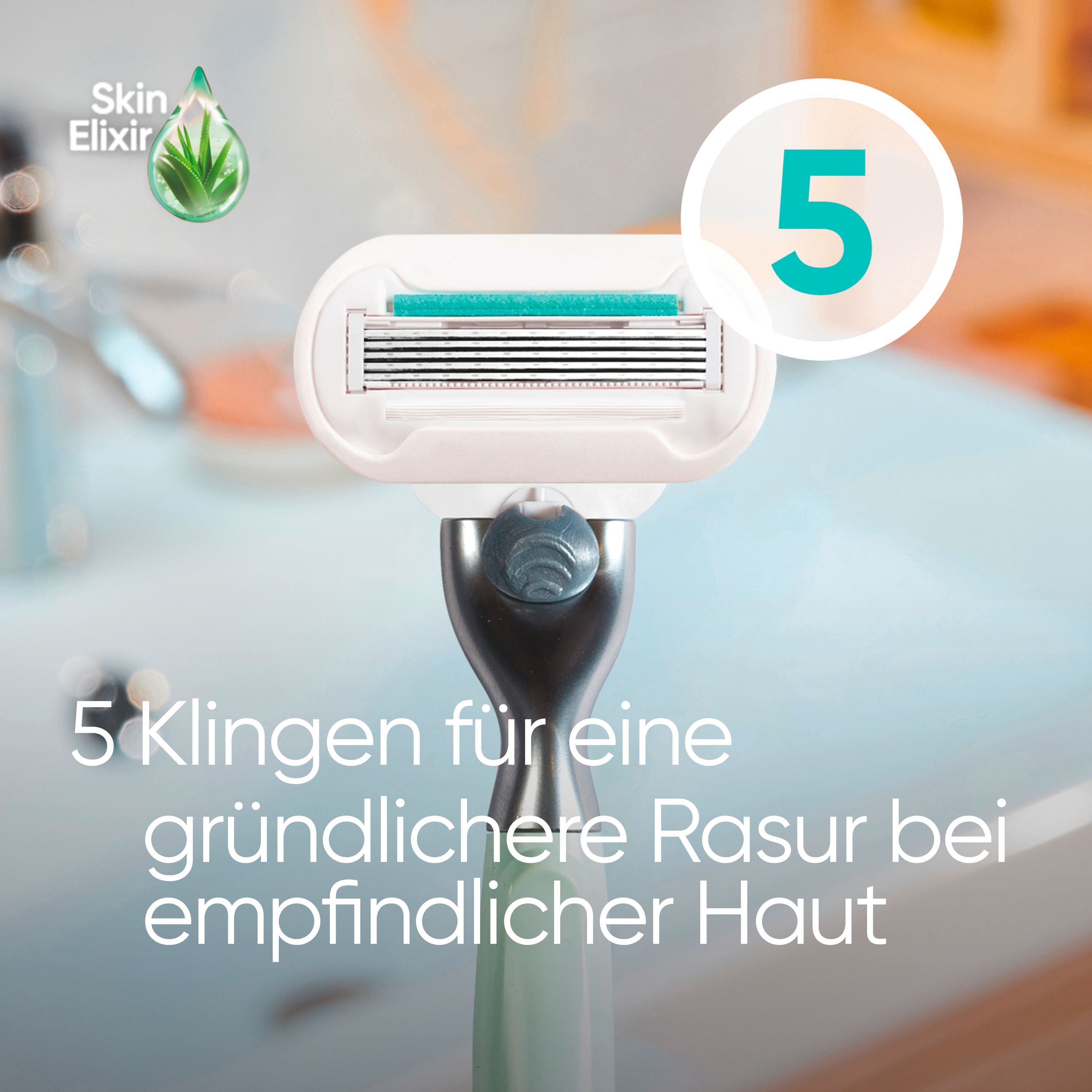 Gillette Venus - Damennassrasierer "Deluxe Smooth Sensitiv"