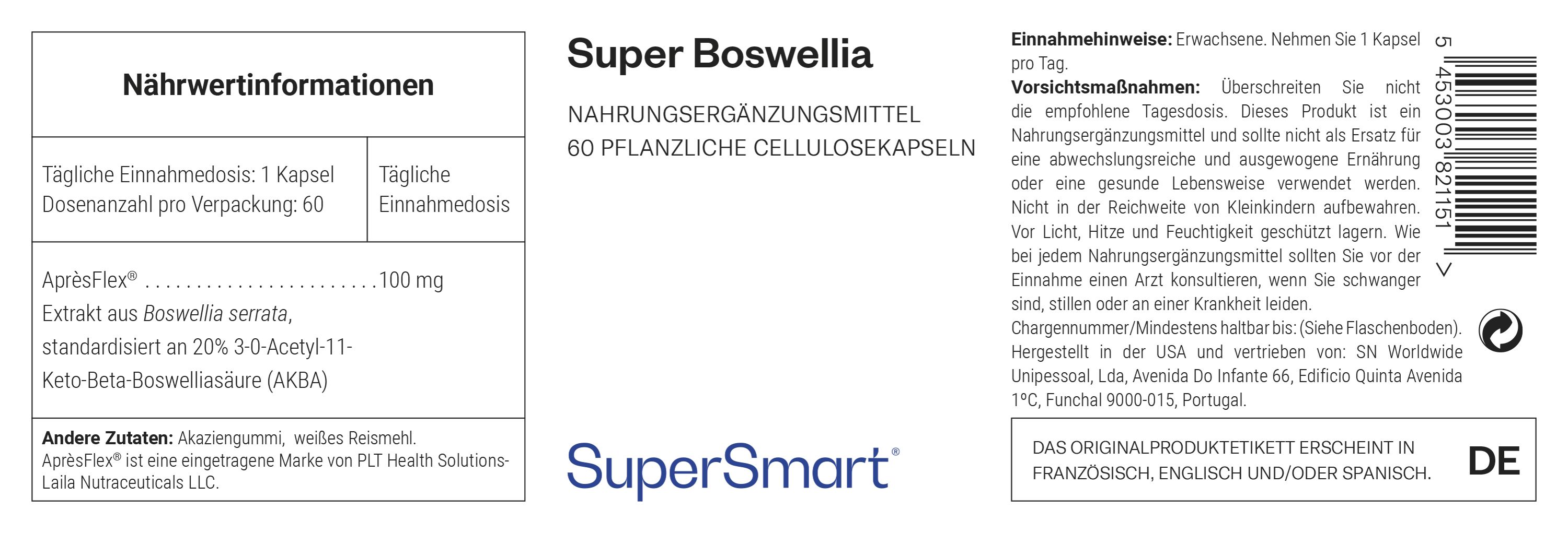 Super Boswellia - SuperSmart